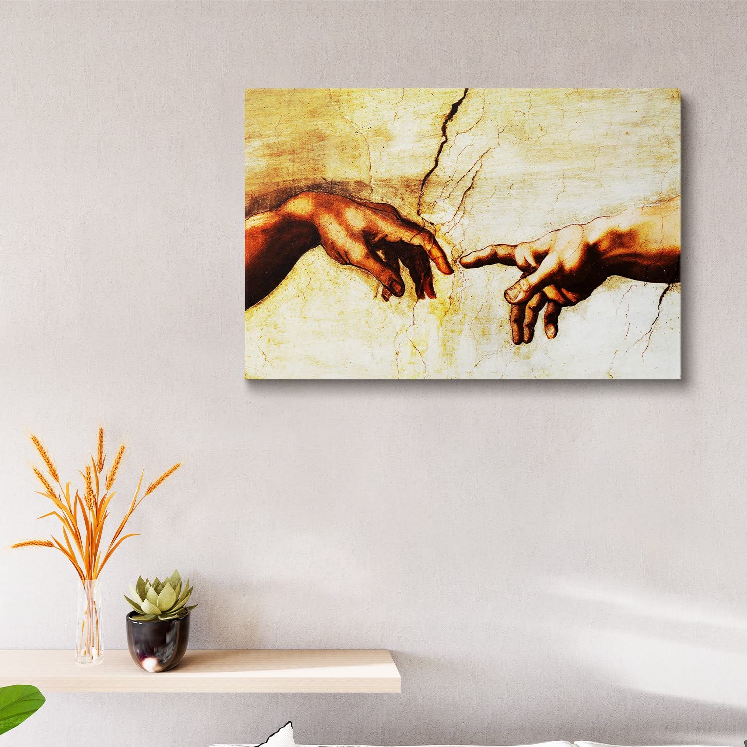 Amazon.com: Faicai Art Banksy Graffiti Canvas Painting Creation of